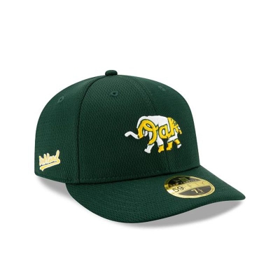 Sapca New Era Oakland Athletics MLB 2021 Spring Training Low Profile 59FIFTY Fitted - Verzi